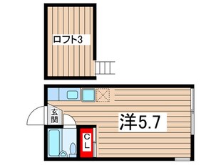 ミレーヌ南生田の物件間取画像